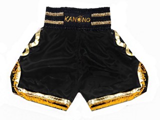 Boxerské šortky Kanong : KNBSH-201-Černá-Zlato